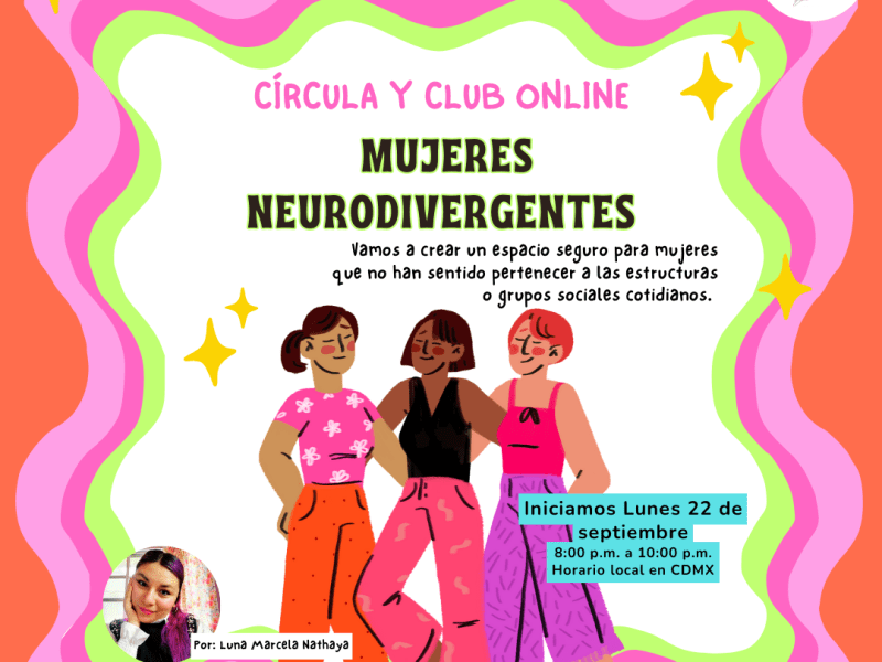 CÍRCULA ONLINE: MUJERES NEURODIVERGENTES