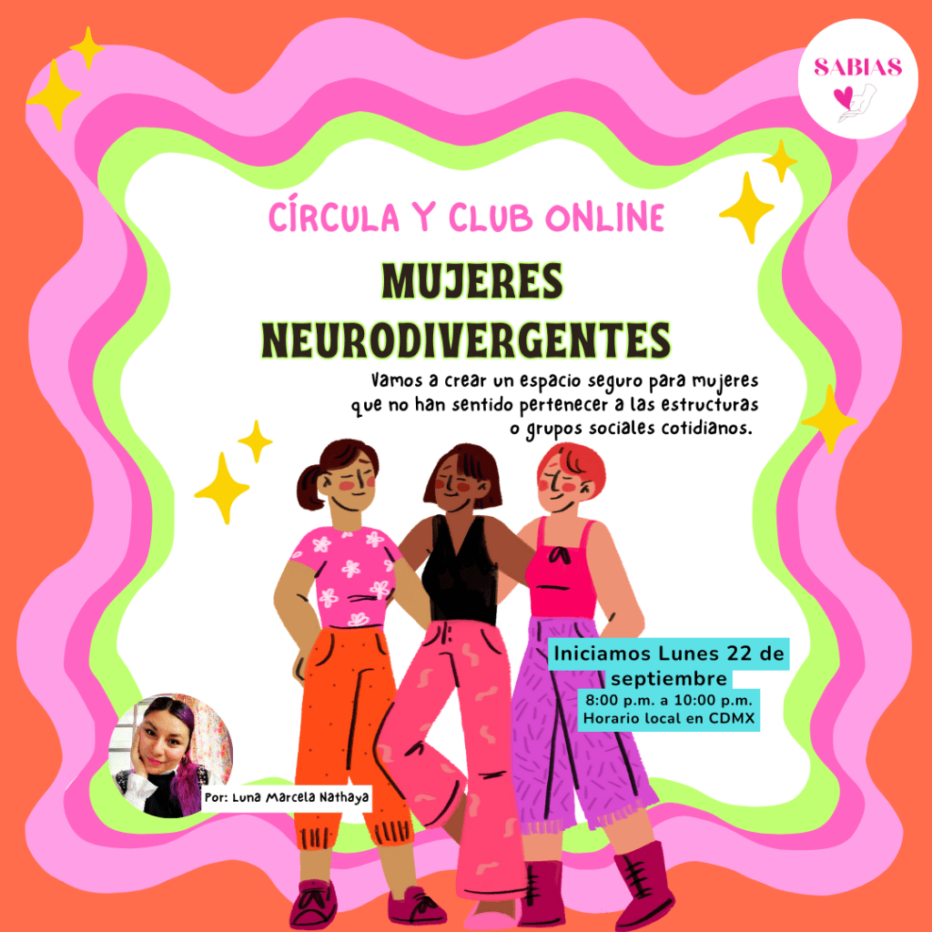 CÍRCULA ONLINE: MUJERES NEURODIVERGENTES